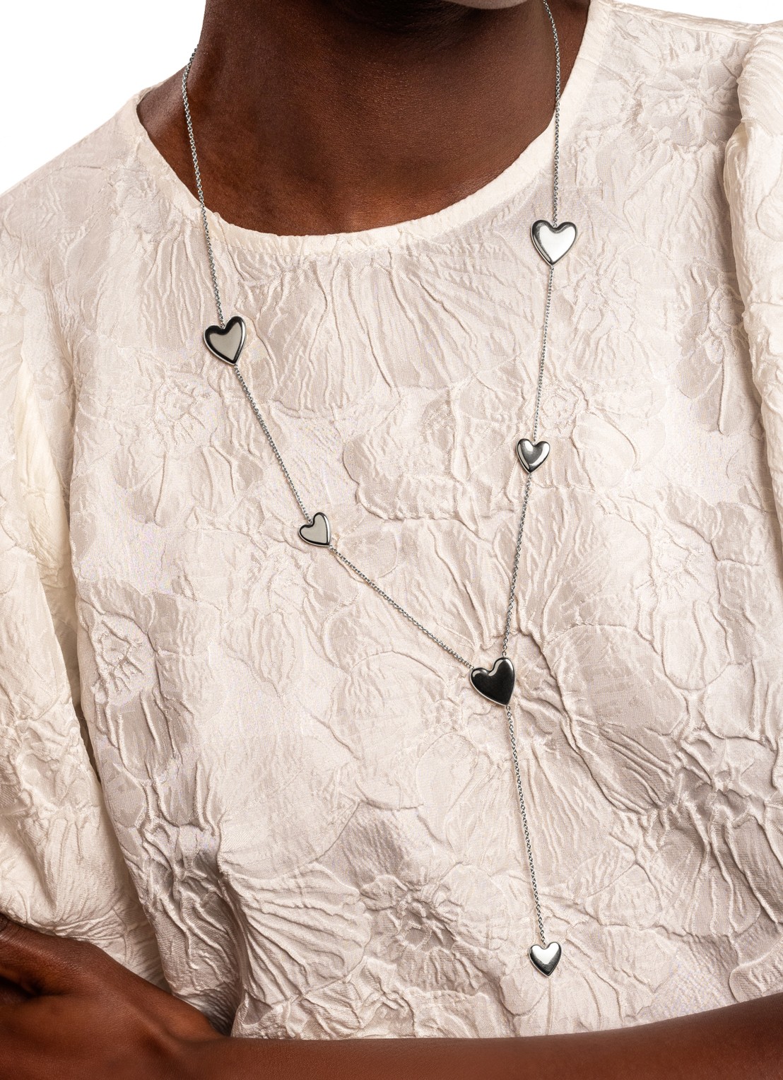 My Jewellery Ketting met hanger - voorkant 4 zilver