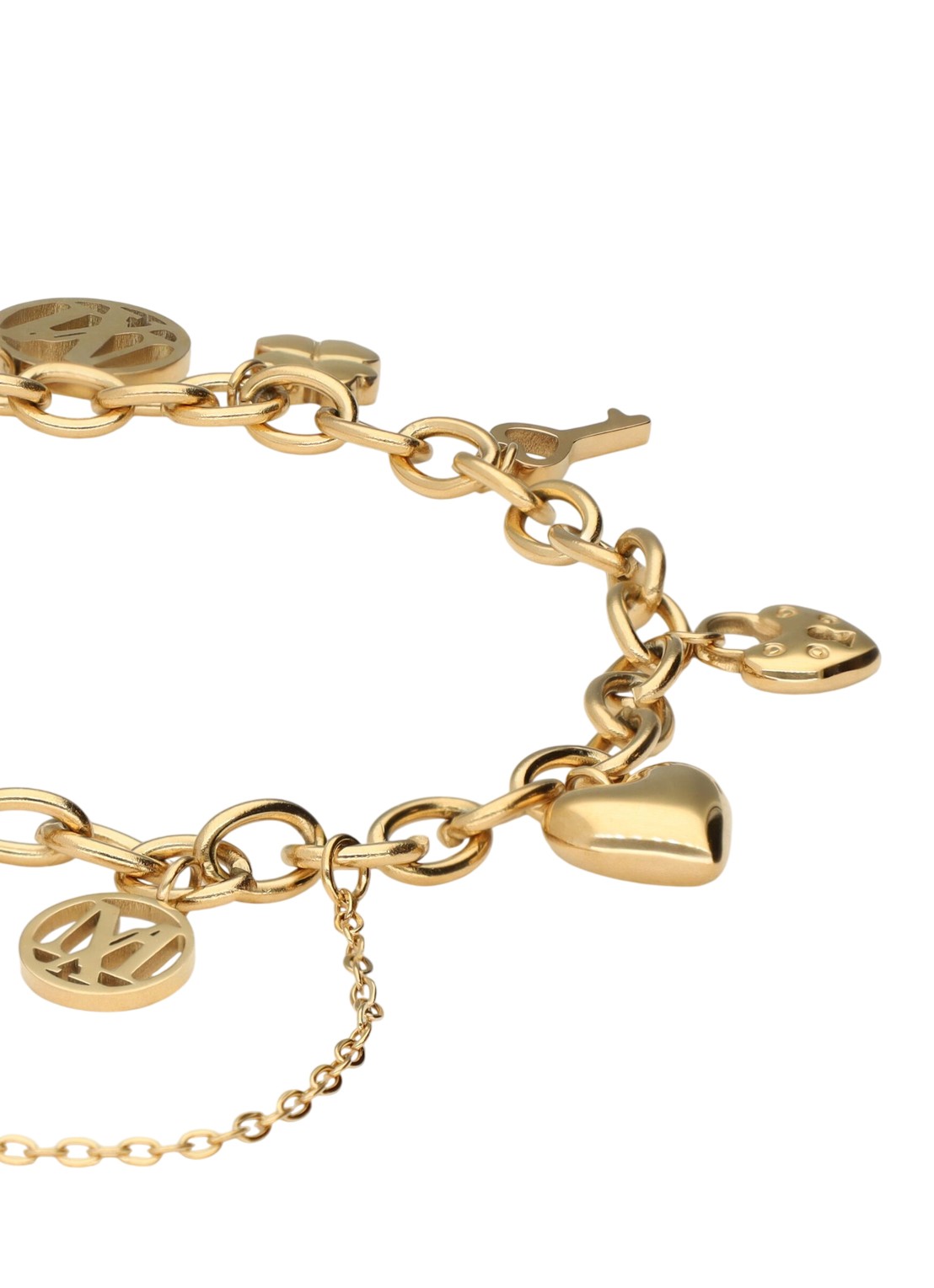 My Jewellery Love life bedelarmband  - achterkant goud