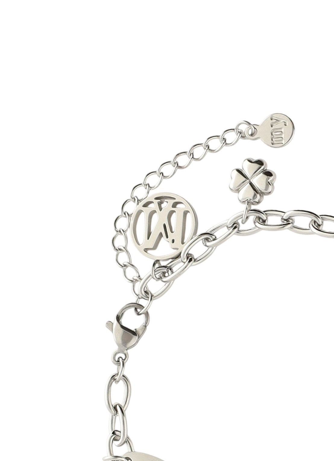 My Jewellery Love life bedelarmband  - detail 2 zilver