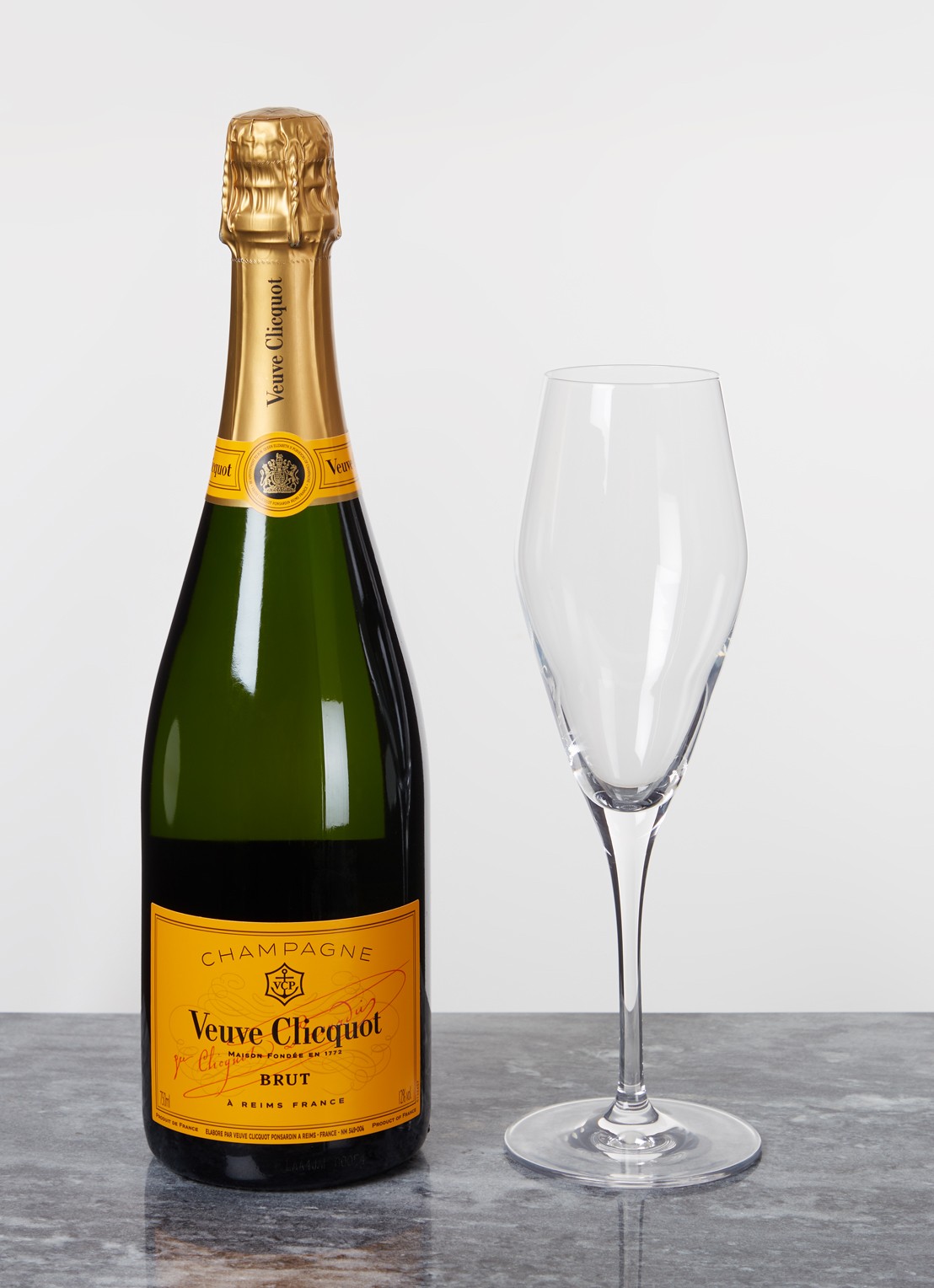 Nachtmann Champagneglas set van 4 - voorkant 3 transparant