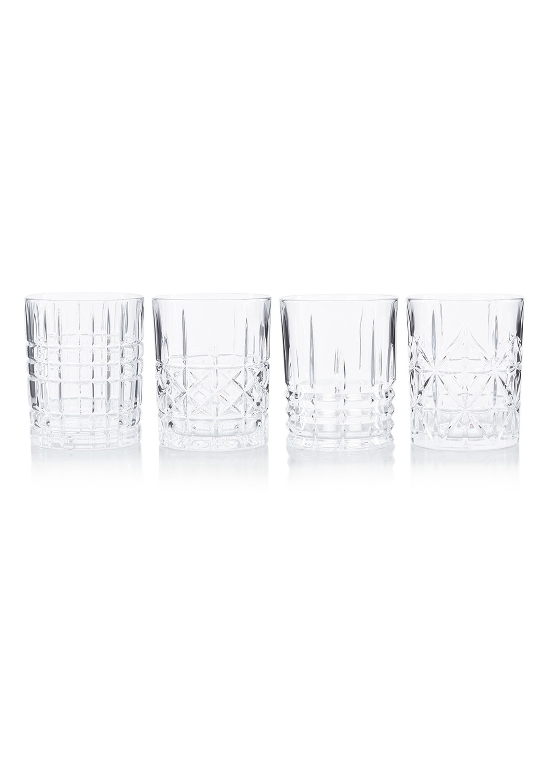 Nachtmann Highland glas set van 4 - voorkant transparant