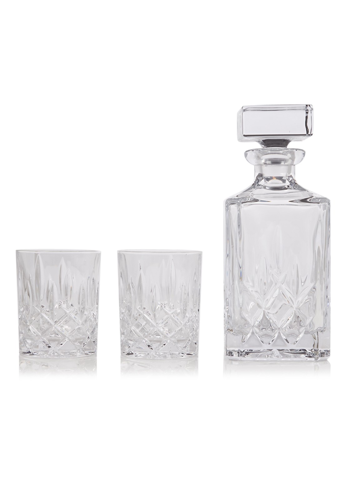 Nachtmann Noblesse karaf met whiskyglazen 3-delig - voorkant undefined