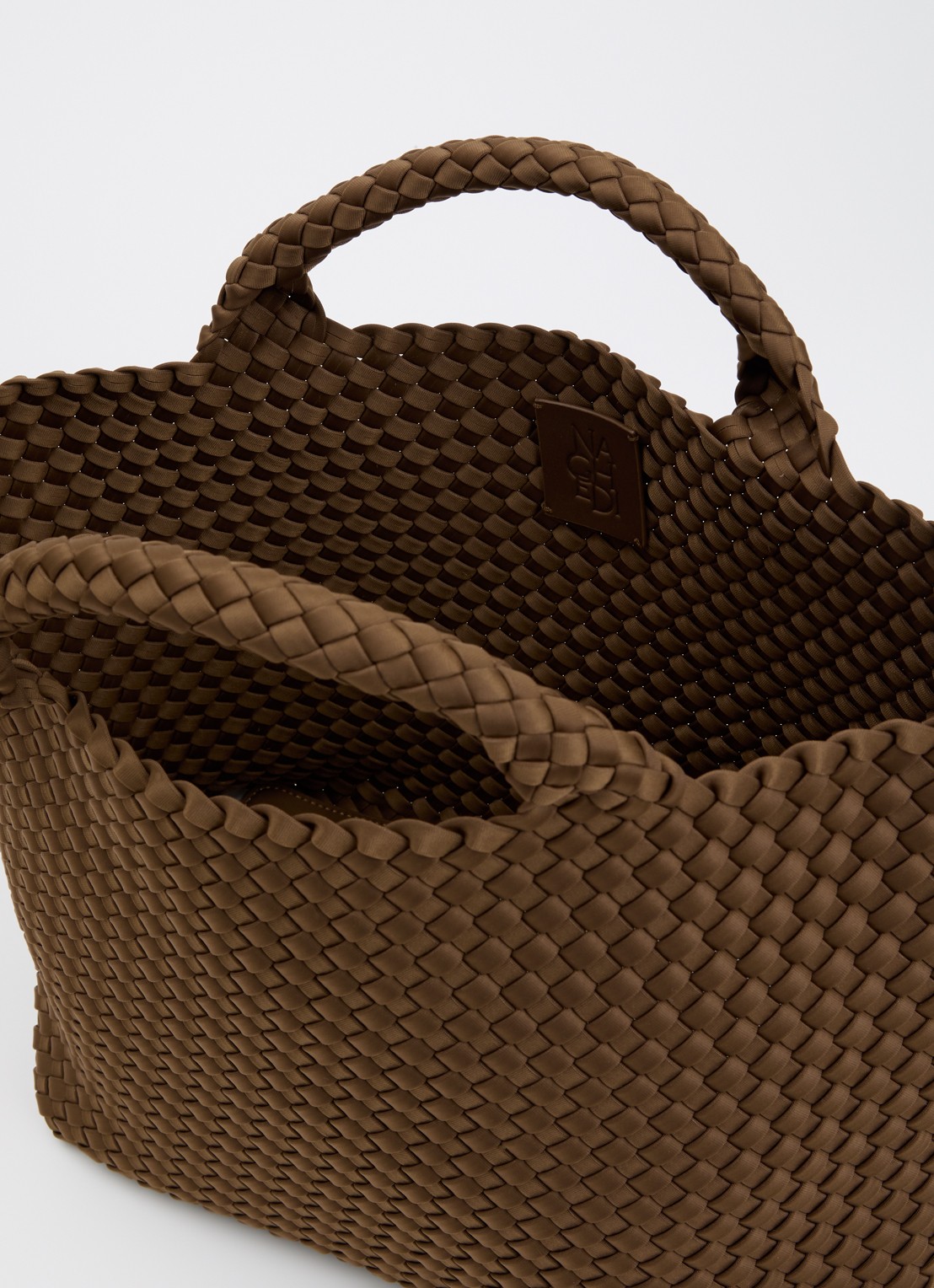 Naghedi St Barths Medium shopper met uitneembaar etui - detail 2 lichtbruin