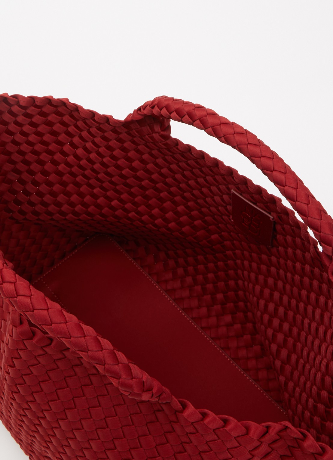 Naghedi St Barths Medium shopper met uitneembaar etui - detail 3 donkerrood