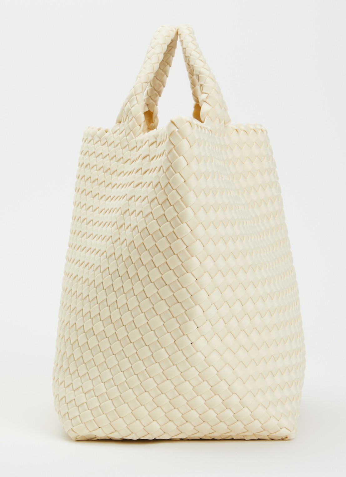 Naghedi St. Barths Medium shopper met uitneembaar etui - detail 2 gebroken wit