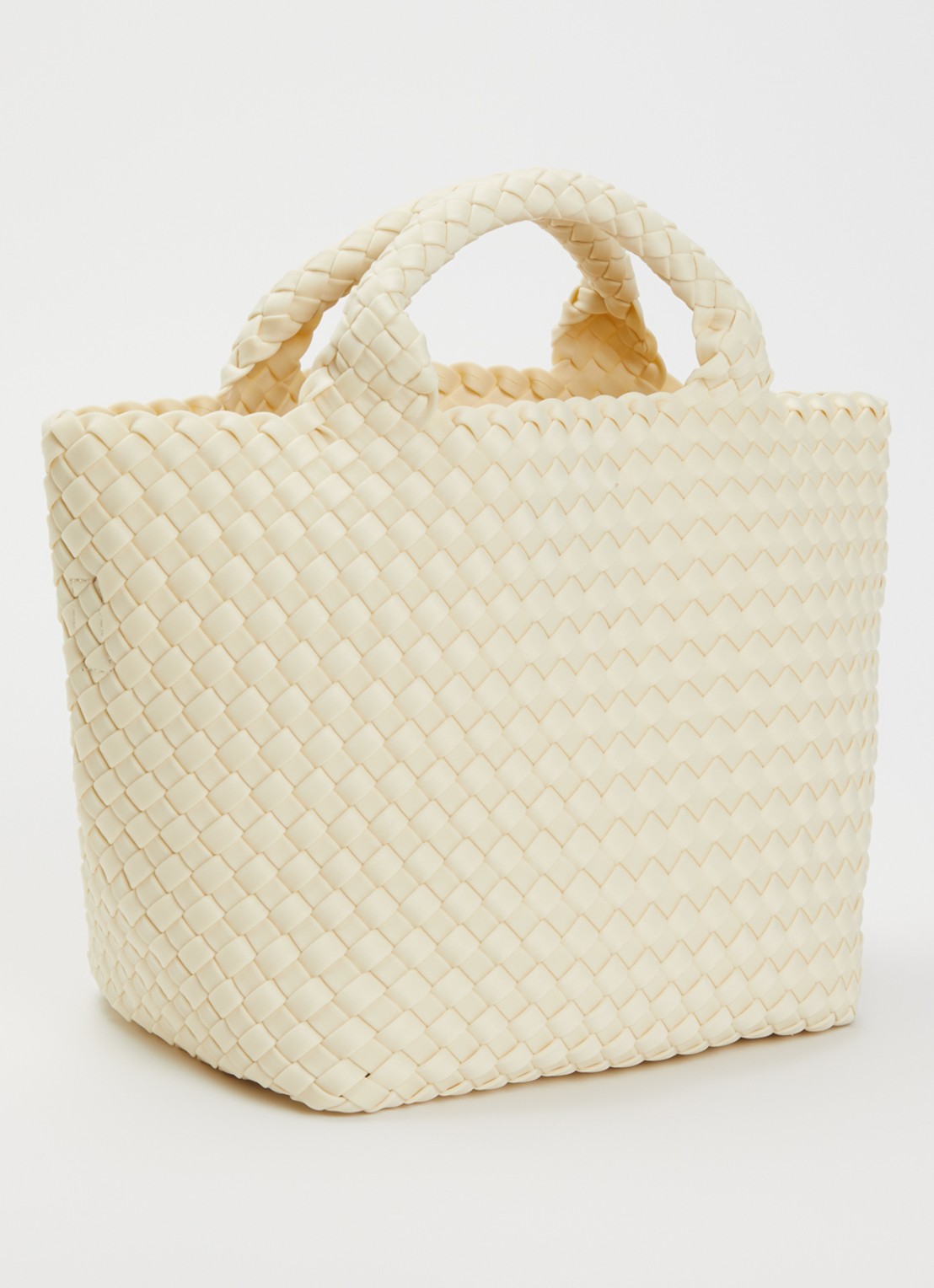 Naghedi St. Barths Petite shopper met uitneembaar etui - achterkant gebroken wit