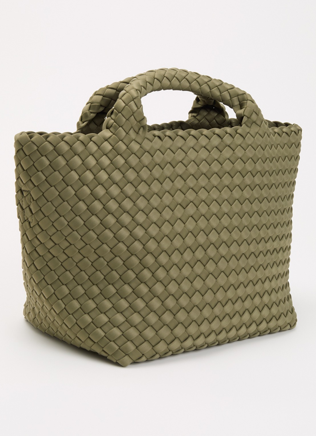 Naghedi St. Barths Petite shopper met verstelbare schouderriem - achterkant 5 bronsgroen