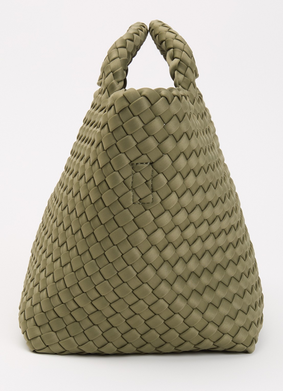 Naghedi St. Barths Petite shopper met verstelbare schouderriem - detail 3 bronsgroen