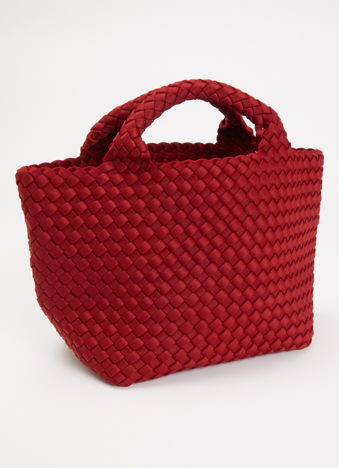 Naghedi St Barths Small shopper met uitneembaar etui - achterkant 2 donkerrood