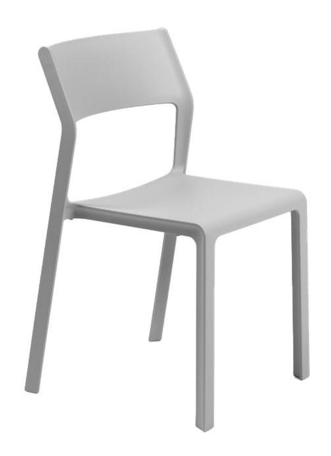 Nardi Trill Bistro tuinstoel  - voorkant lichtgrijs