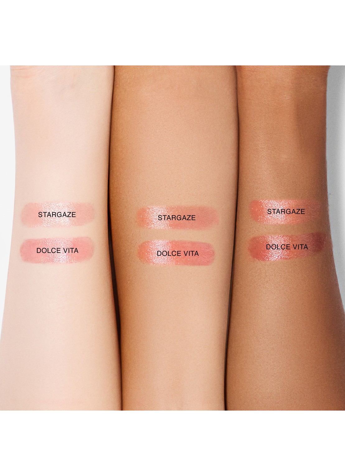 NARS Afterglow Lip Balm Duo - Limited Edition - achterkant dolce vita - stargaze