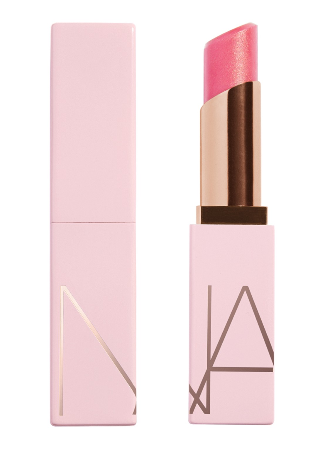 NARS Afterglow Lip Balm - getinte lipbalsem - voorkant 7 777 - orgasm