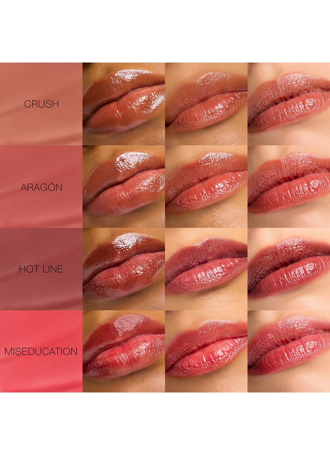 NARS Afterglow Lip Balm - getinte lipbalsem - detail 5 232 - crush