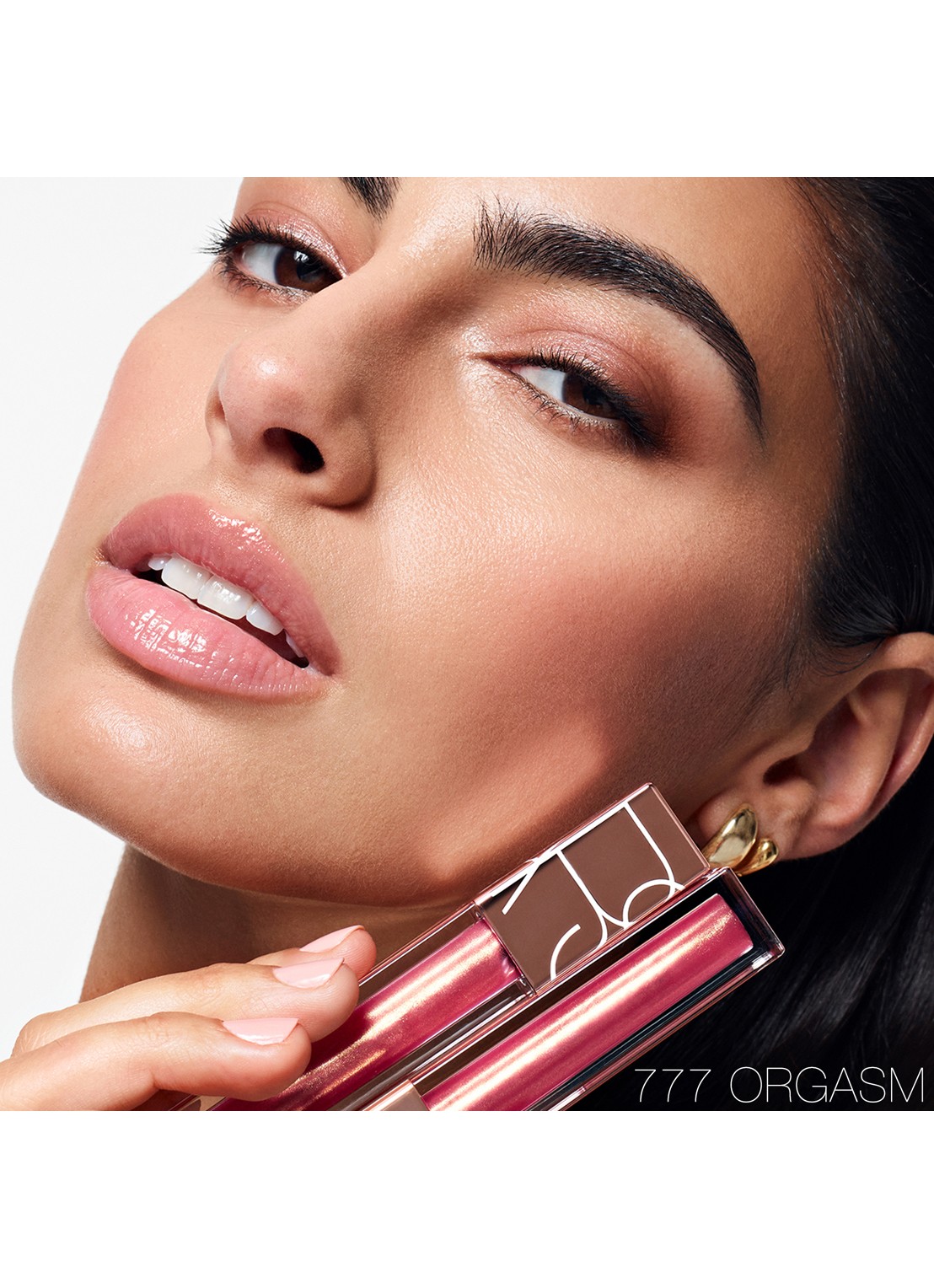 NARS Afterglow Lip Oil - lipolie - detail 3 500 - faraway