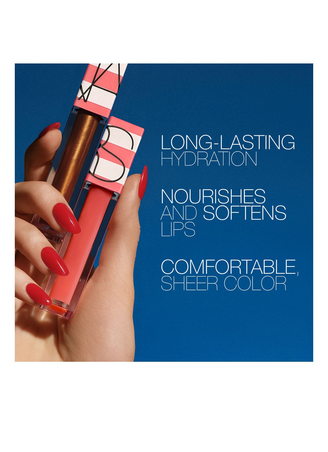 NARS Afterglow Lip Oil - lipolie - detail 4 213 laguna