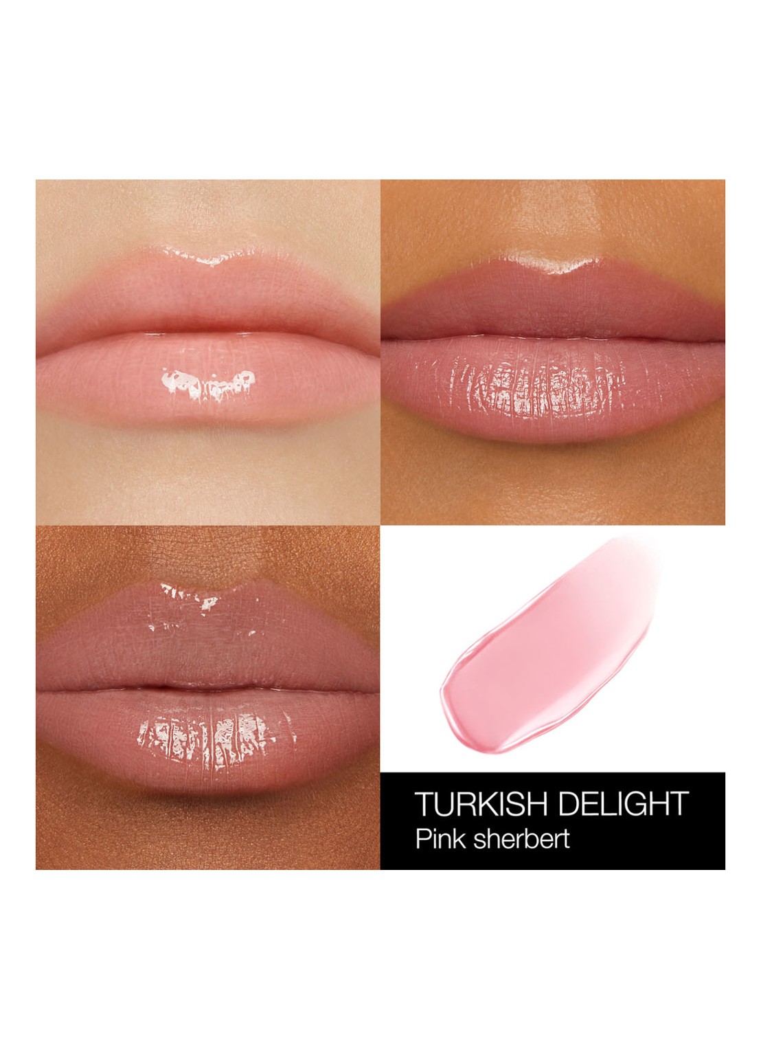 NARS Afterglow Lip Shine - lipgloss - detail 3 turkish delight