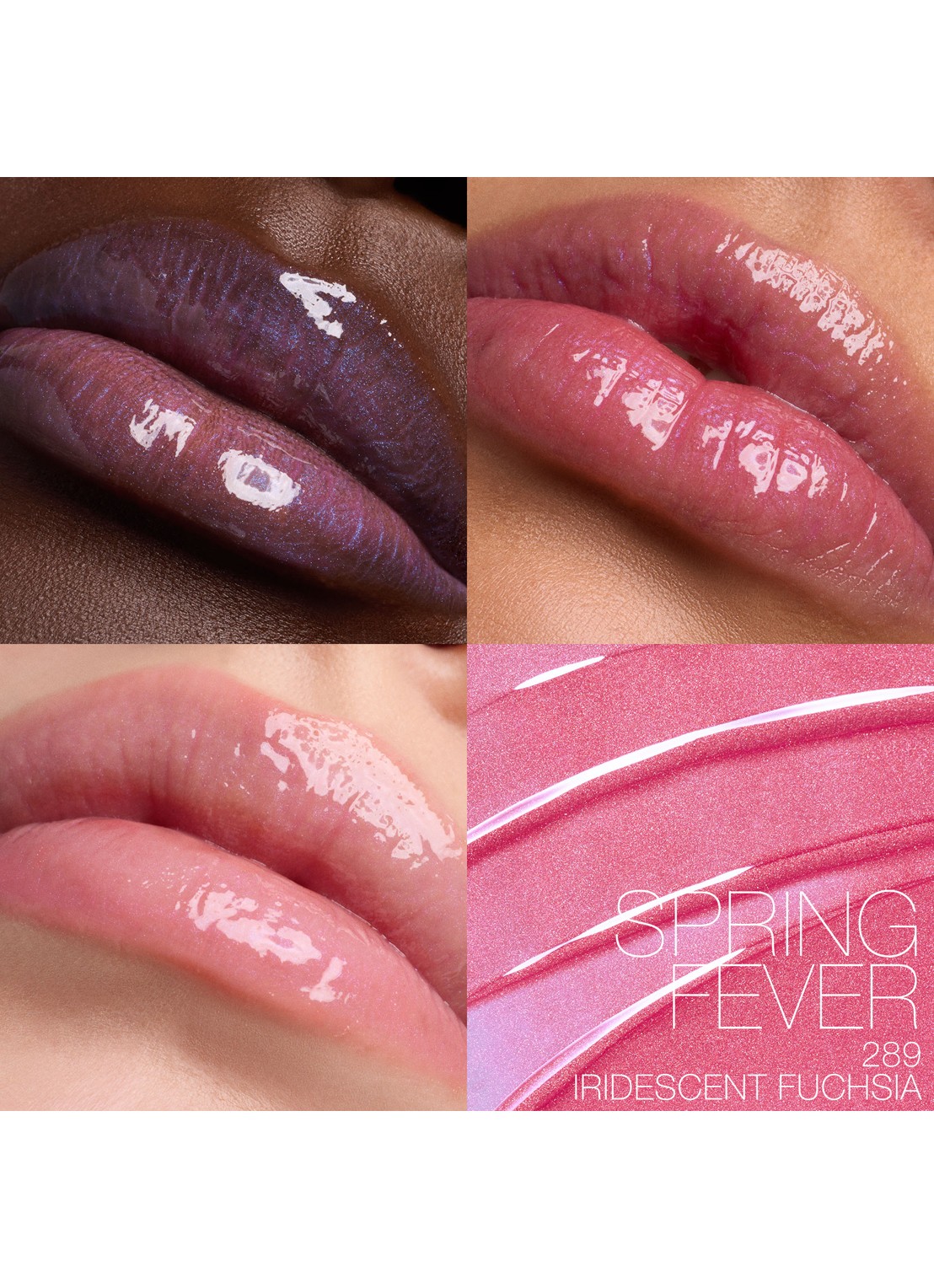 NARS Afterglow Lip Shine - lipgloss - achterkant 8 spring fever