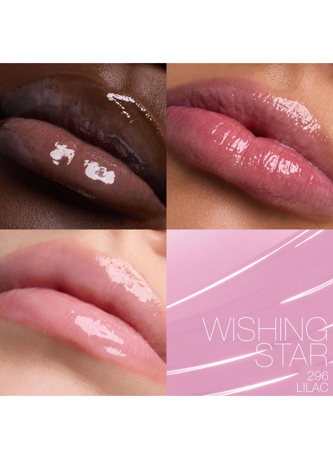 NARS Afterglow Lip Shine - lipgloss - achterkant wishing star