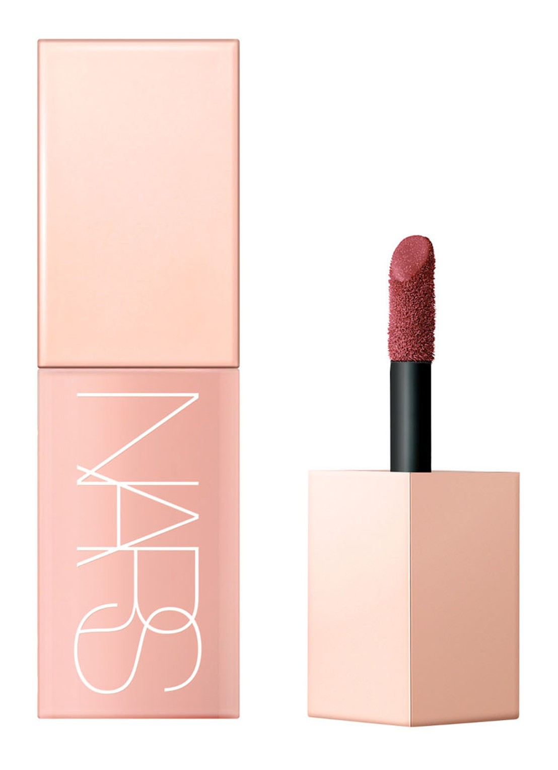 NARS Afterglow Liquid Blush - vloeibare blush - voorkant 5 orgasm rush