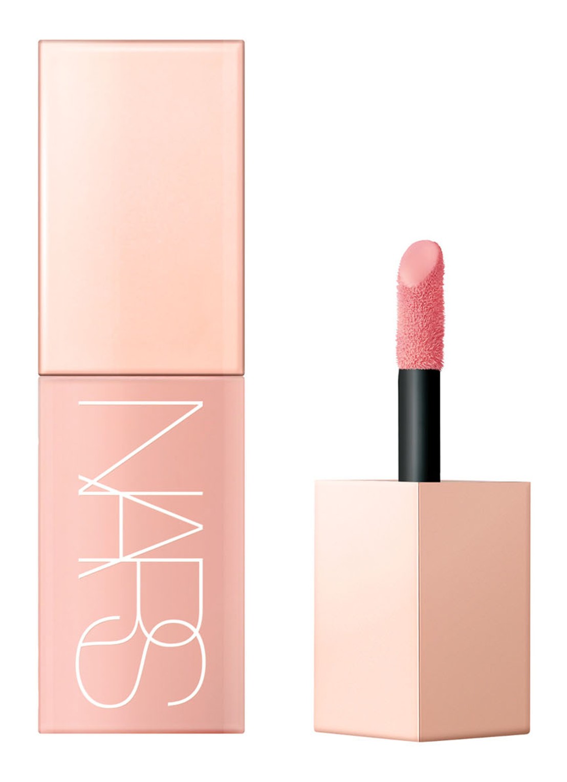 NARS Afterglow Liquid Blush - vloeibare blush - voorkant 6 orgasm