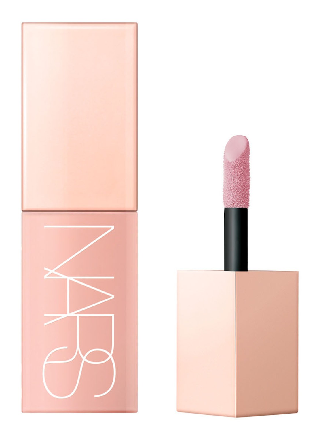 NARS Afterglow Liquid Blush - vloeibare blush - voorkant 6 behave