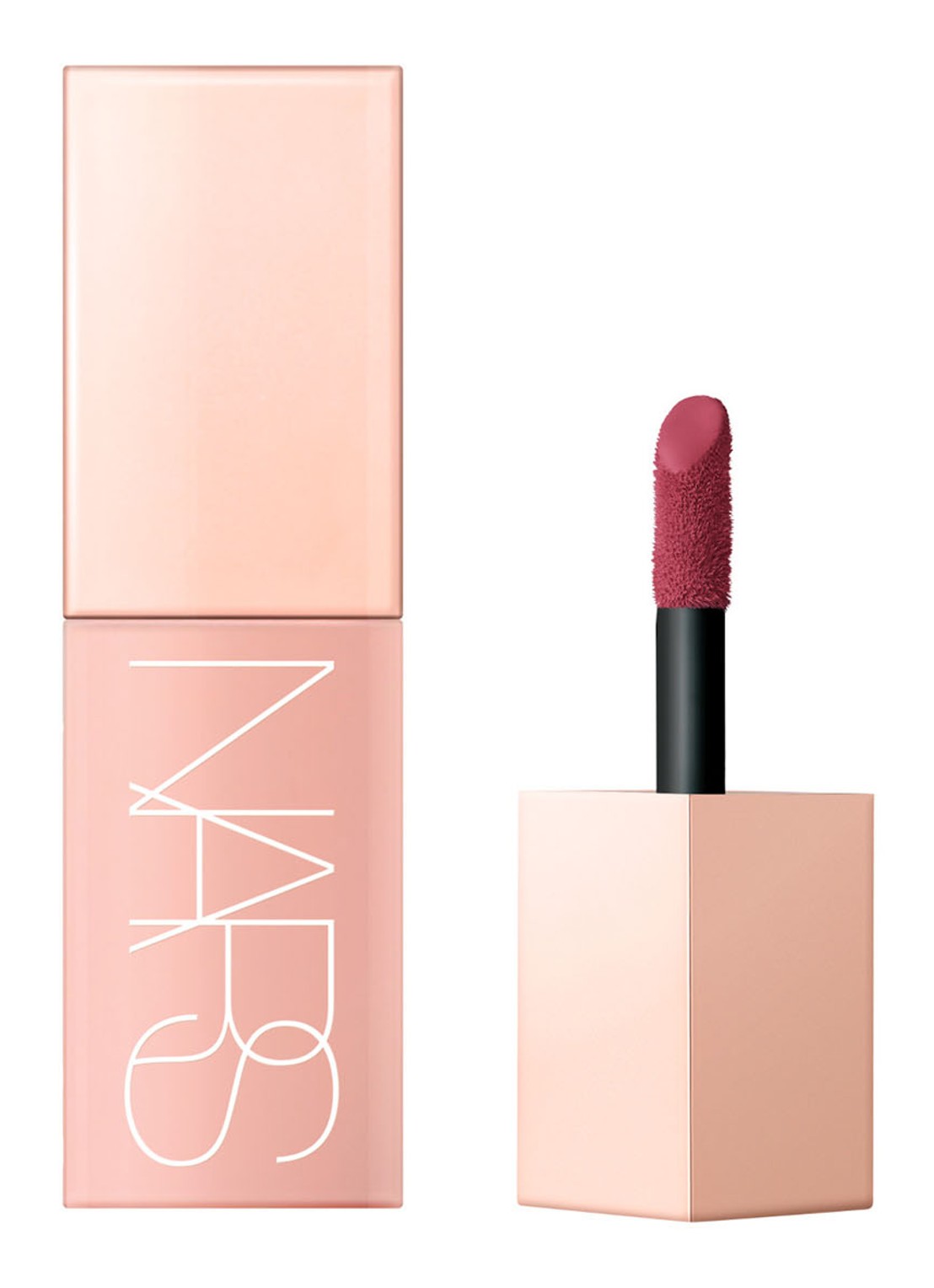 NARS Afterglow Liquid Blush - vloeibare blush - voorkant insatiable