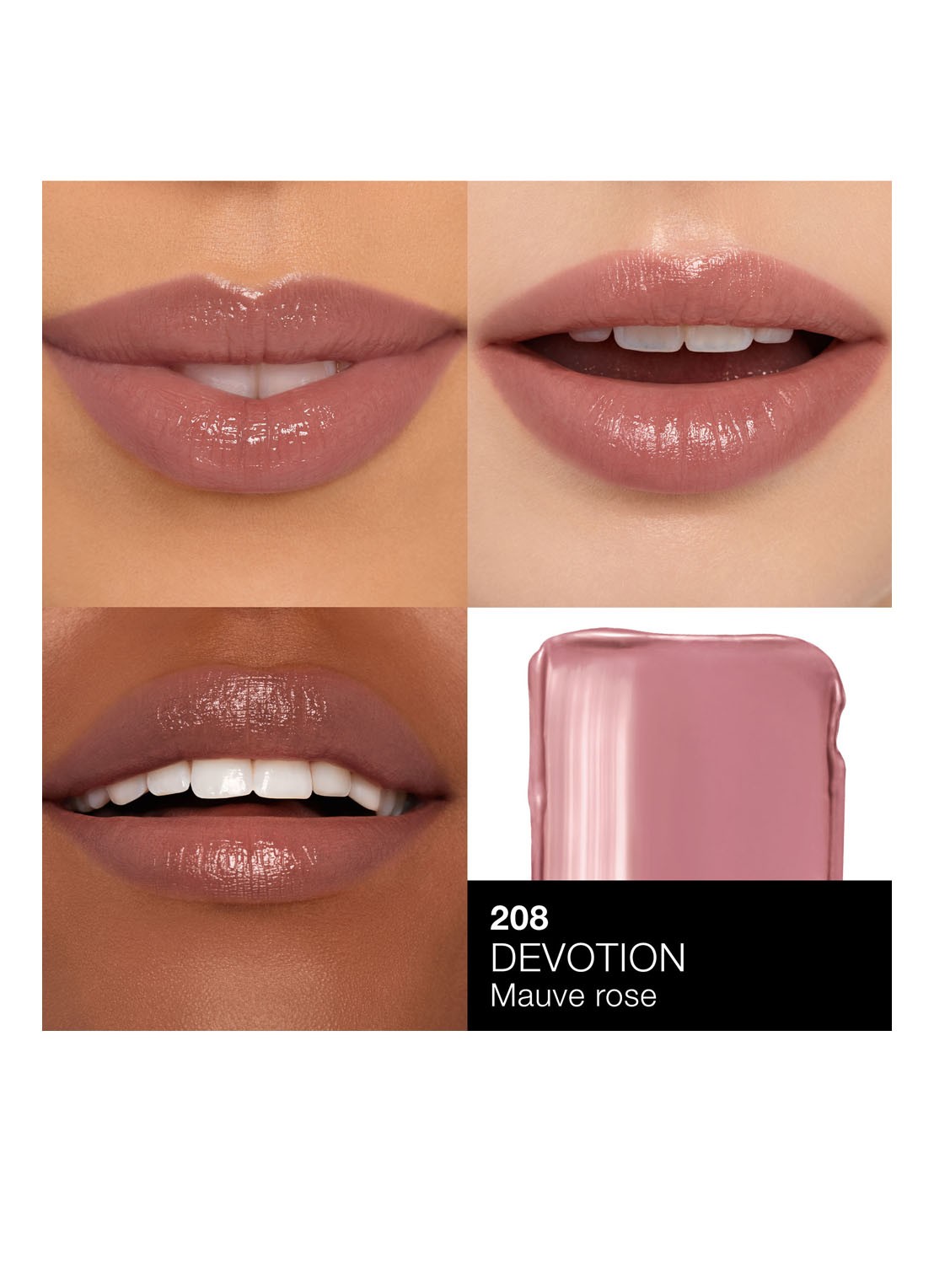 NARS Afterglow Sensual Shine Lipstick Duo - Limited Edition lipstick - detail 3 devotion / dolce vita