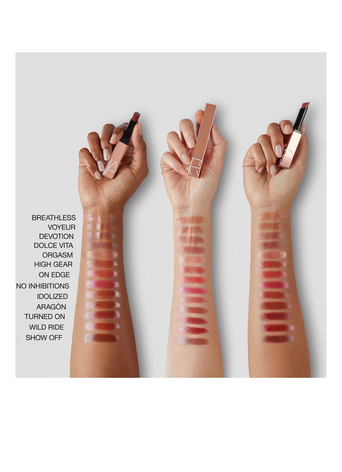 NARS Afterglow Sensual Shine Lipstick - detail 4 aaragón - 277