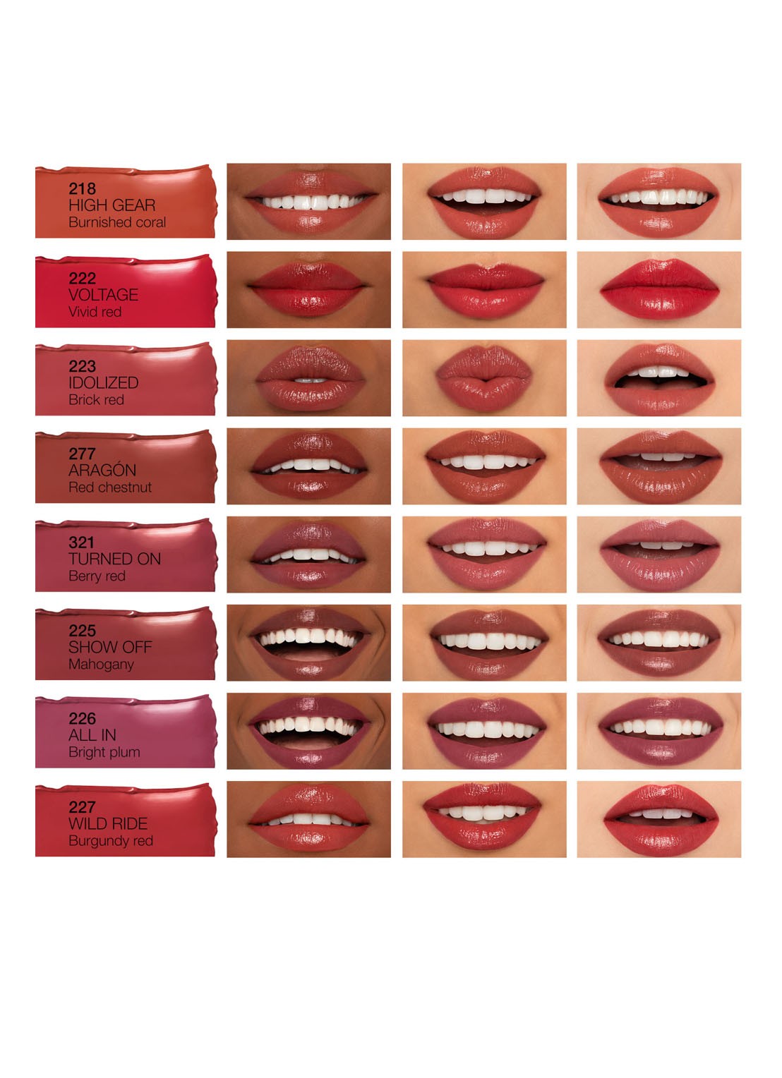 NARS Afterglow Sensual Shine Lipstick - detail 4 all-in - 226