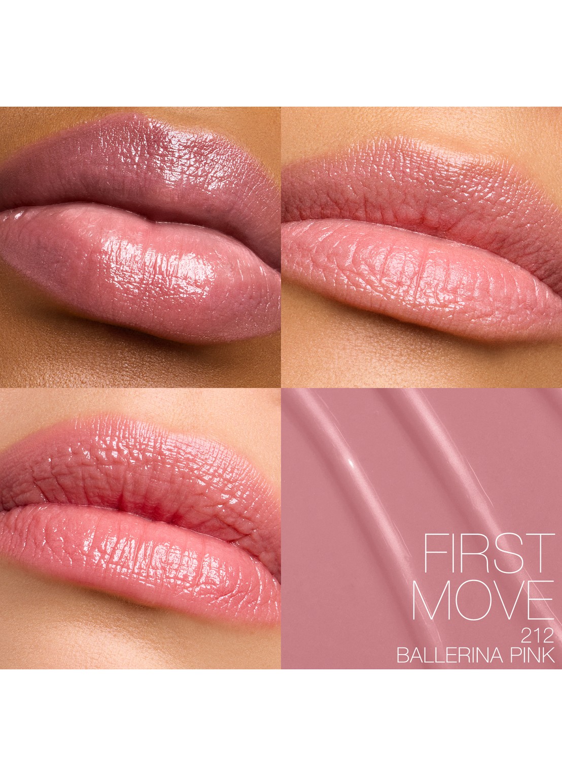 NARS Afterglow Sensual Shine Lipstick  - achterkant 212 - first move