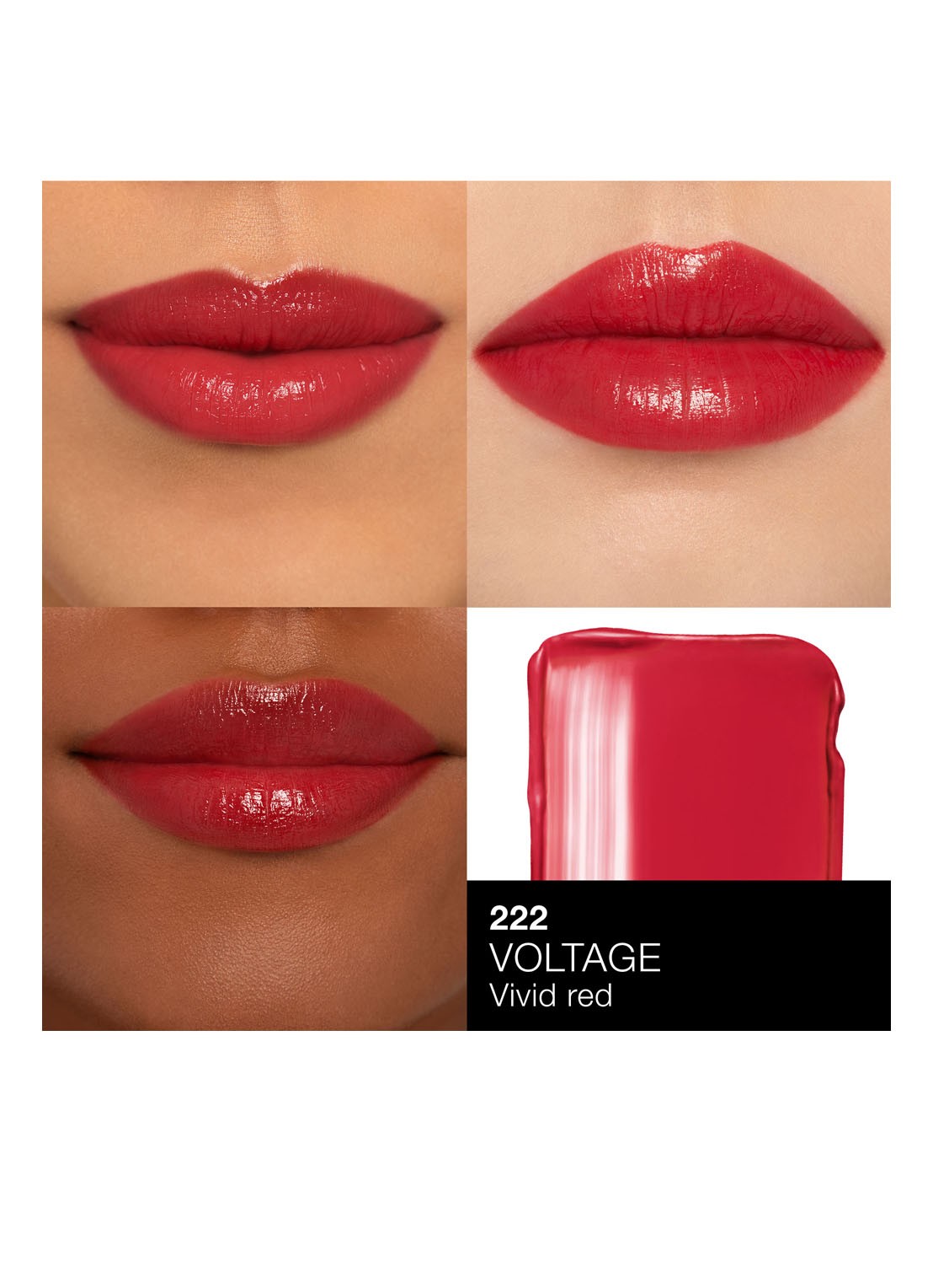 NARS Afterglow Sensual Shine Lipstick - detail 5 voltage - 222