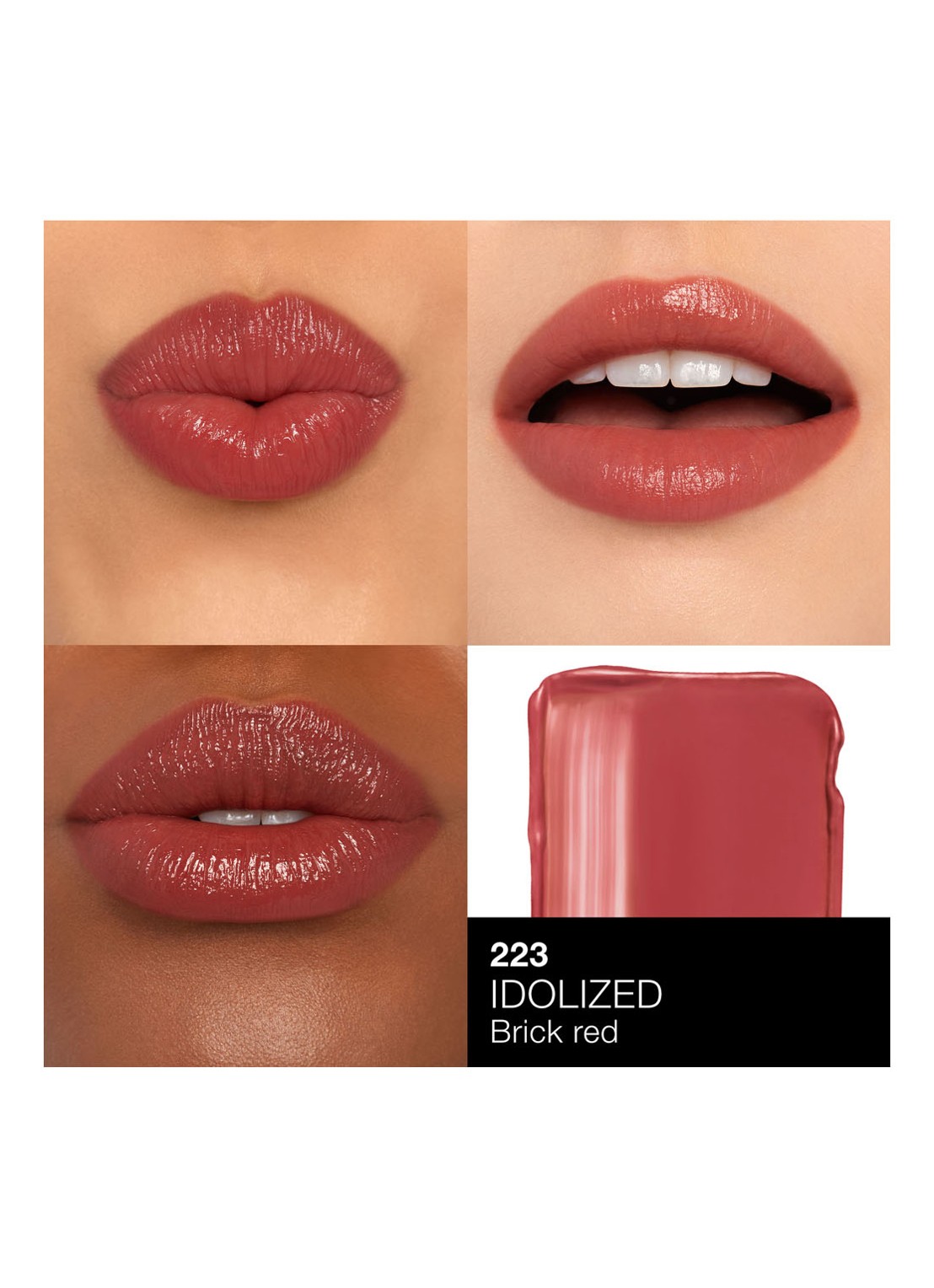 NARS Afterglow Sensual Shine Lipstick - detail 5 idolized - 223