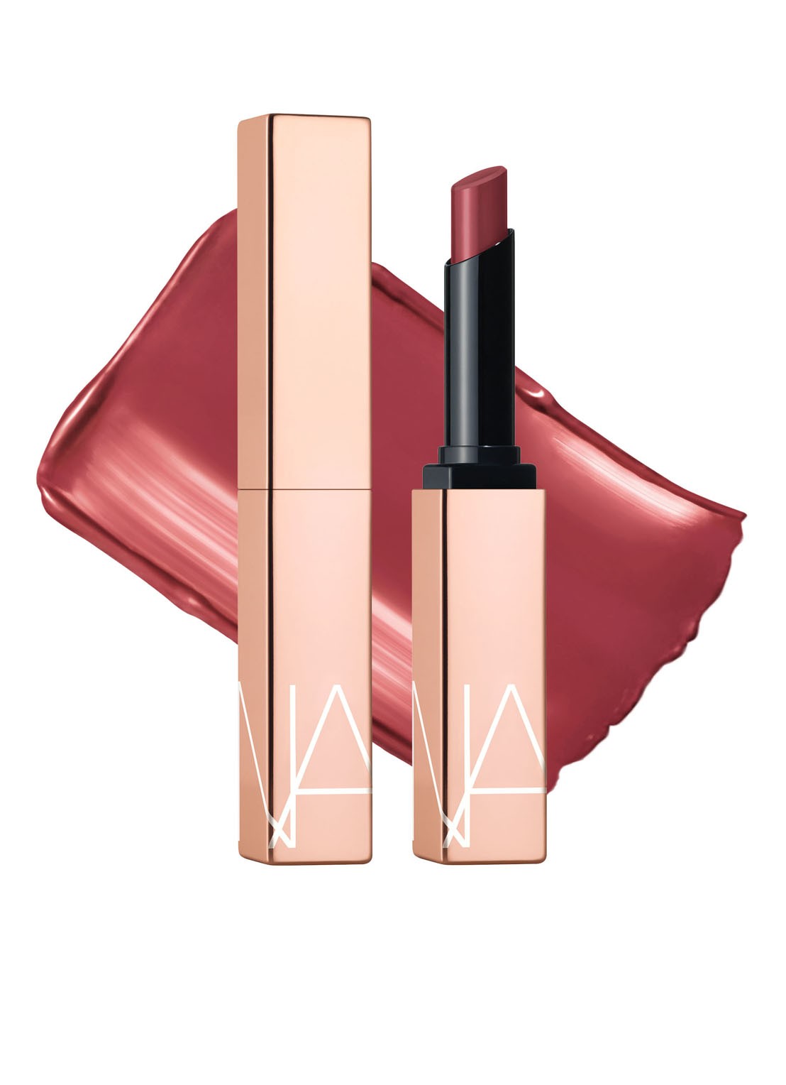 NARS Afterglow Sensual Shine Lipstick - voorkant turned on - 321