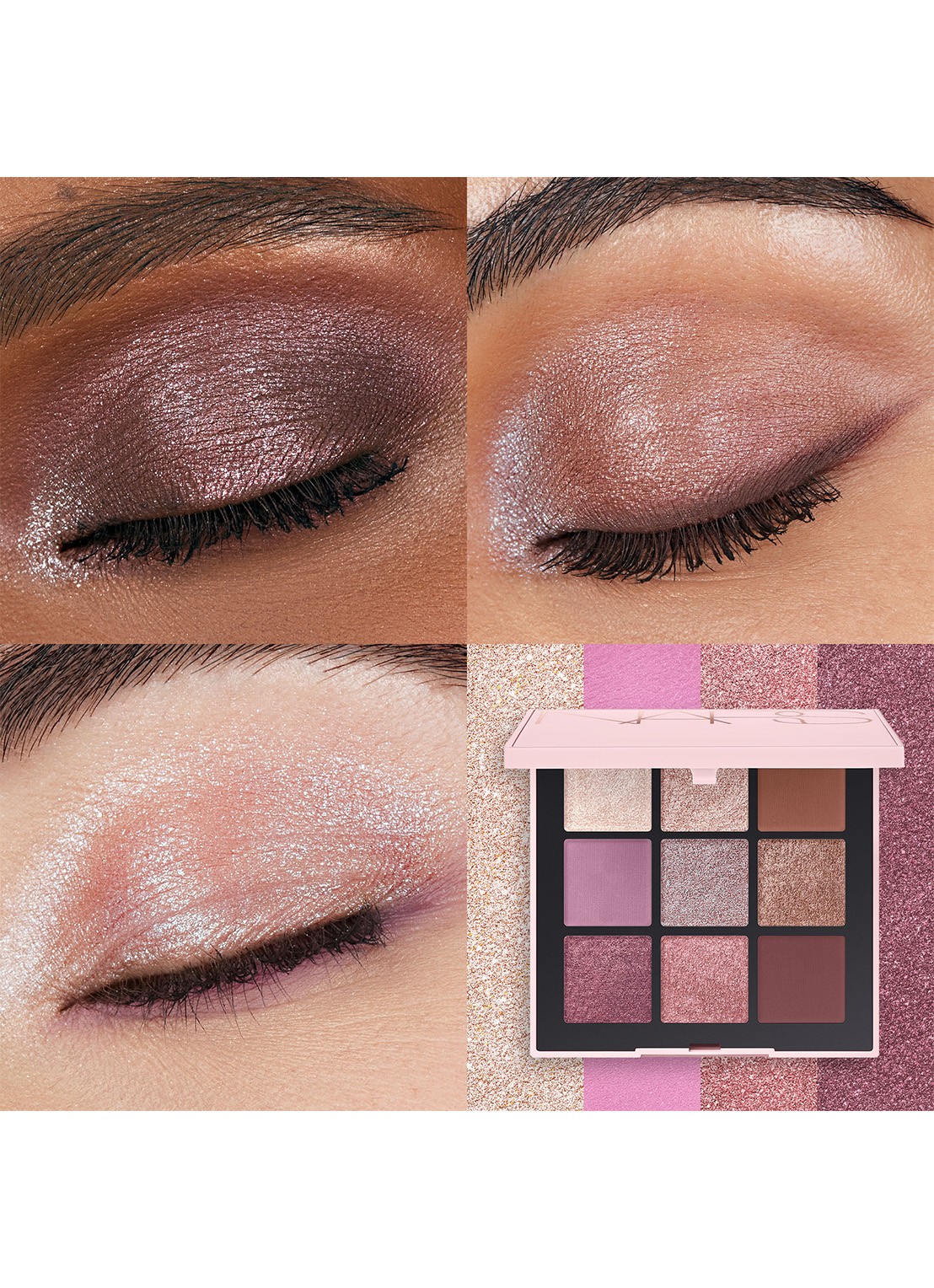 NARS Afterglow Tempting Eyeshadow Palette - oogschaduw palette - detail 3 sweet