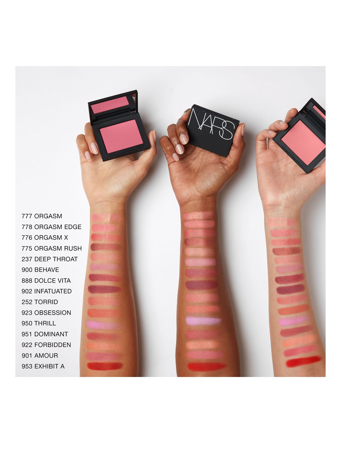 NARS Blush - detail 4 torrid - 252