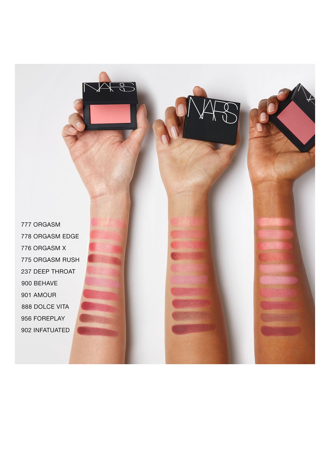 NARS Blush - detail 4 orgasm 777