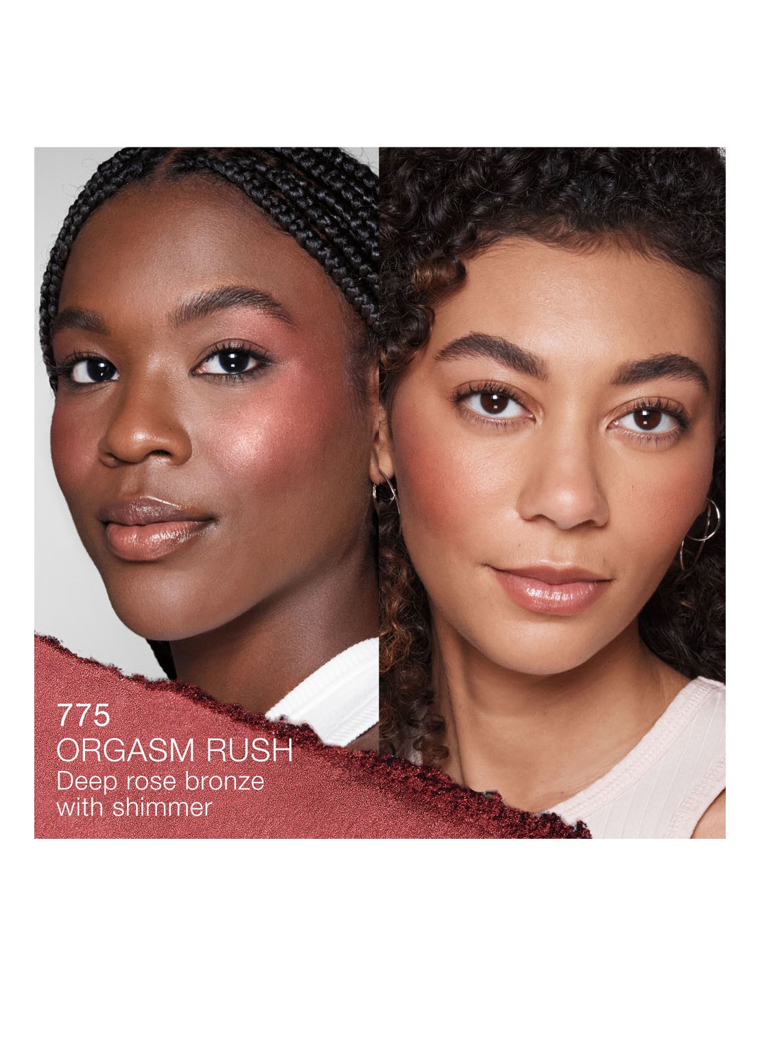 NARS Blush - achterkant orgasm rush 775
