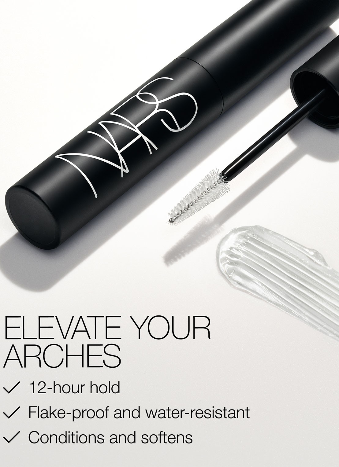 NARS Brow Shaping Gel - wenkbrouwgel - detail 2 clear