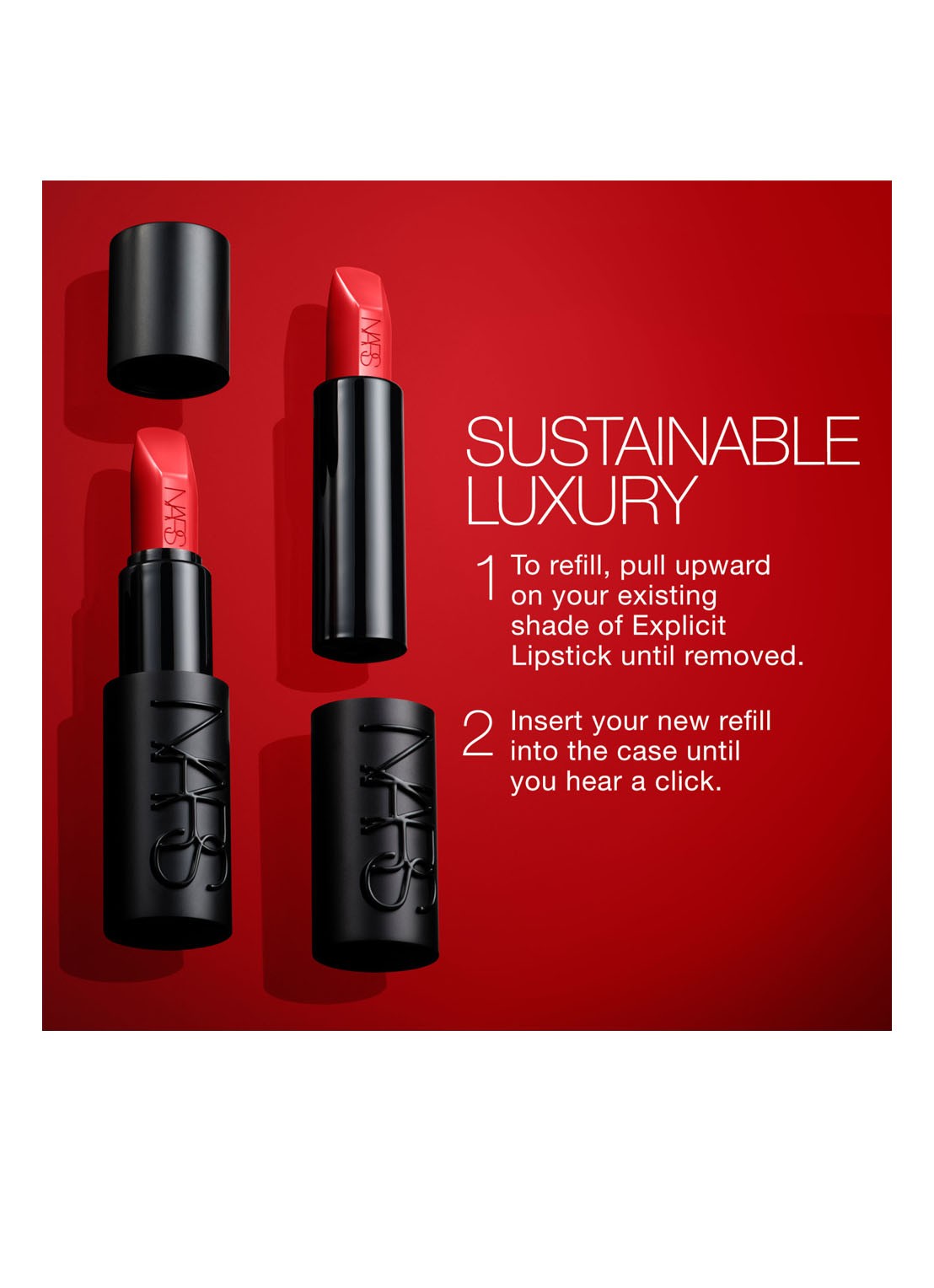 NARS Explicit Lipstick Refill - navulling - detail 3 unauthorized - 863