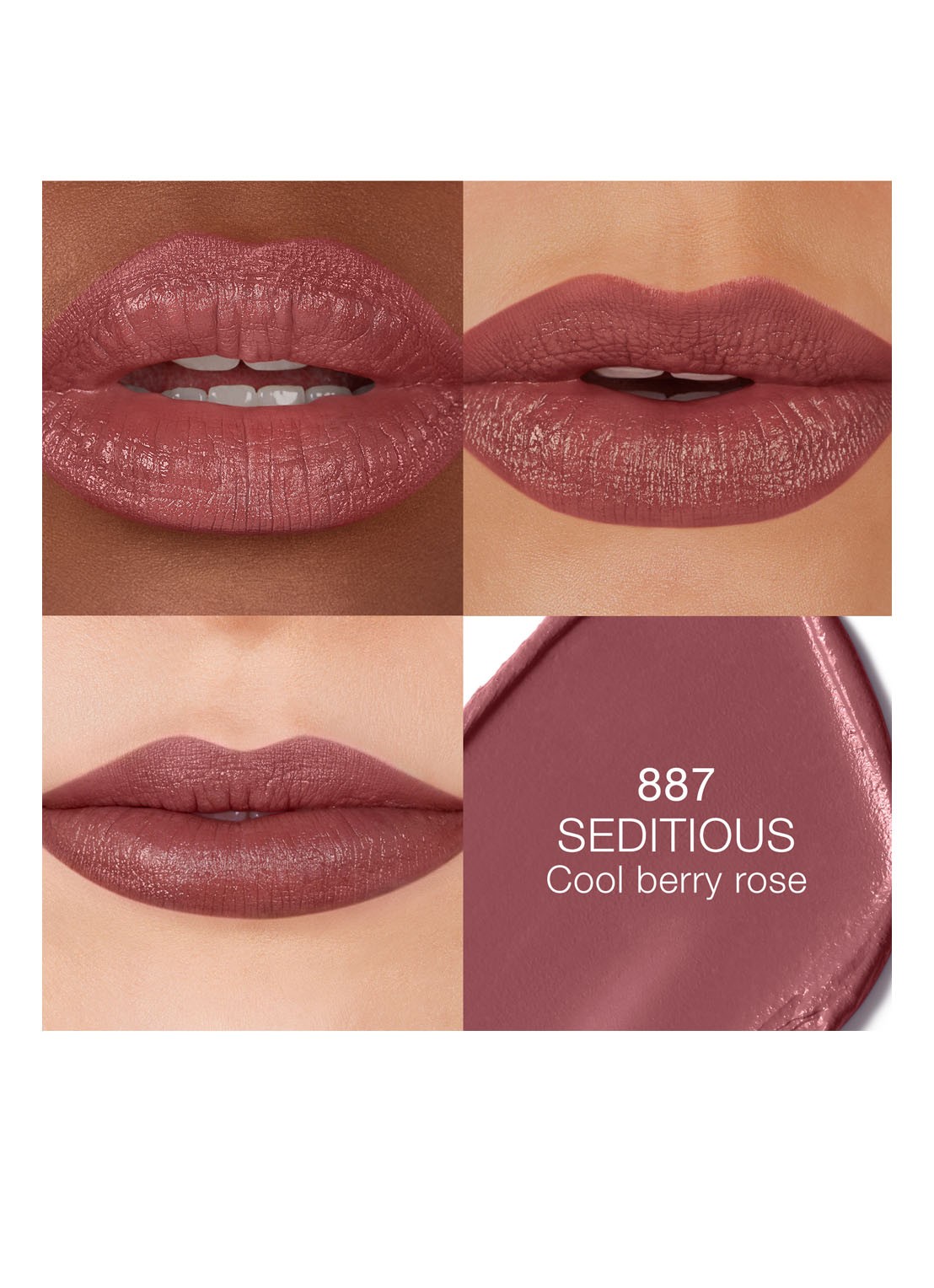 NARS Explicit Lipstick - detail 4 seditious - 887