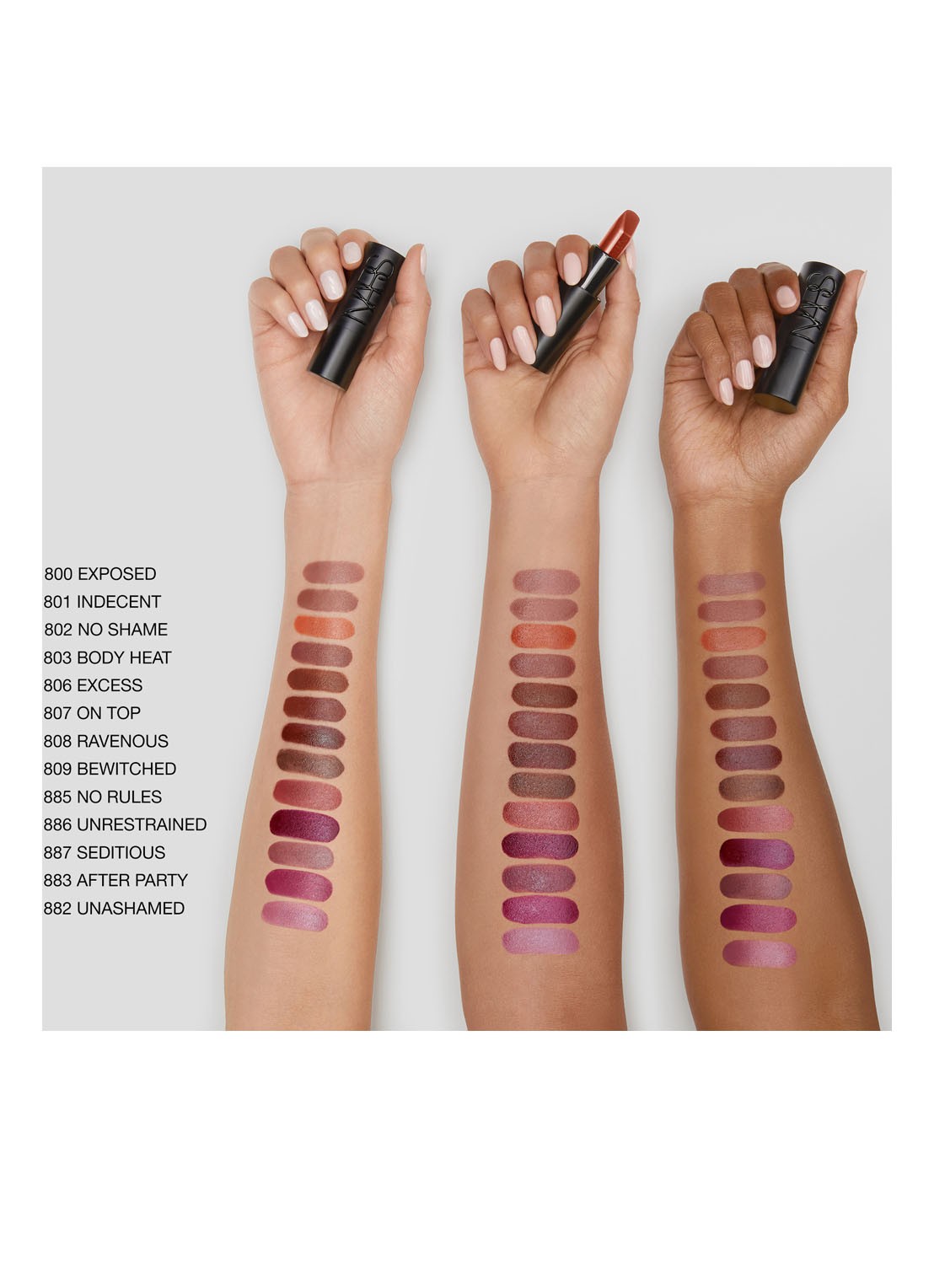 NARS Explicit Lipstick - detail 5 seditious - 887