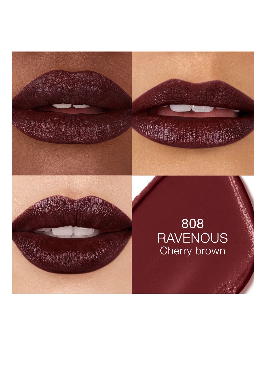 NARS Explicit Lipstick - detail 2 ravenous - 808