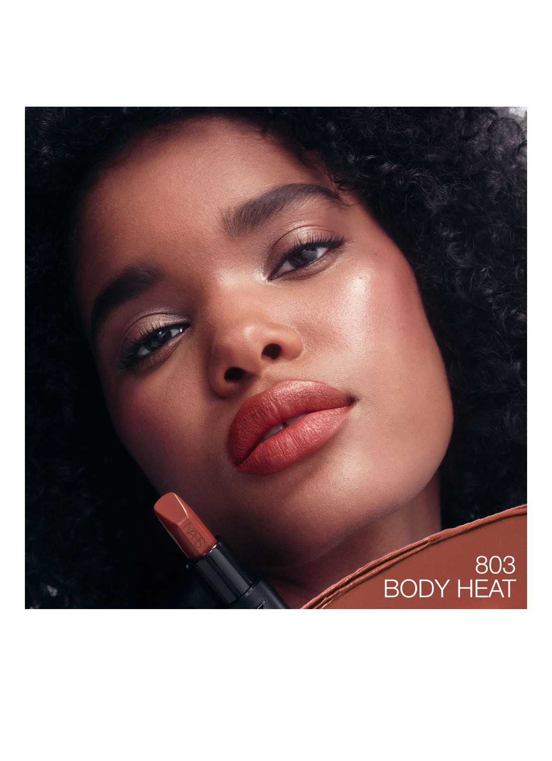 NARS Explicit Lipstick - detail 3 body heat - 803