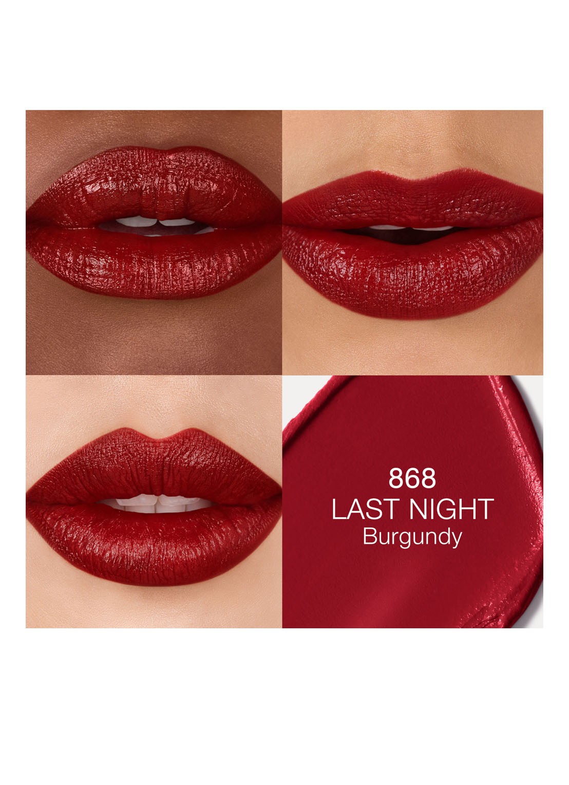 NARS Explicit Lipstick - detail 4 last night - 868