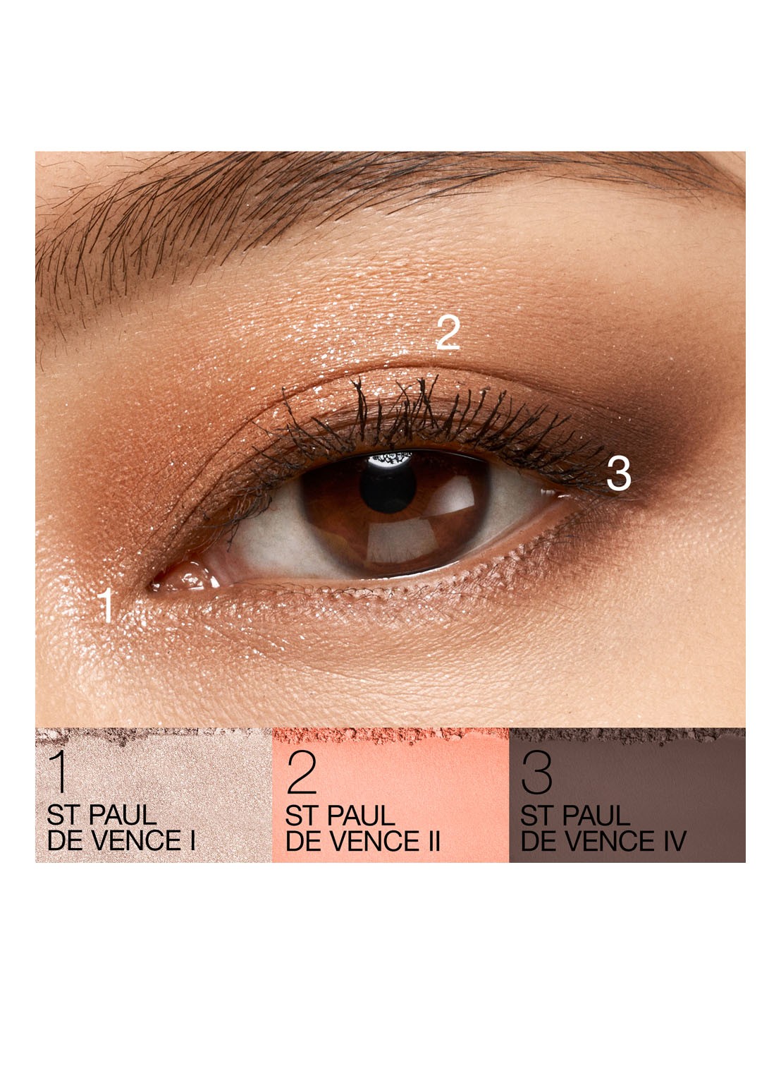 NARS Eyeshadow Quad - oogschaduw - detail 4 st paul de vence