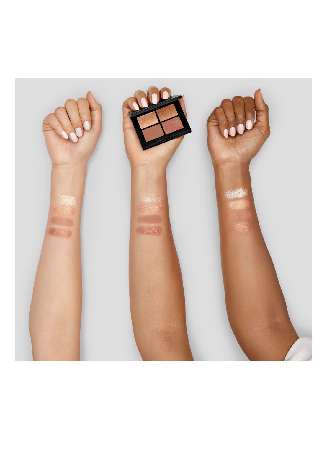 NARS Eyeshadow Quad - oogschaduw - detail 3 laguna