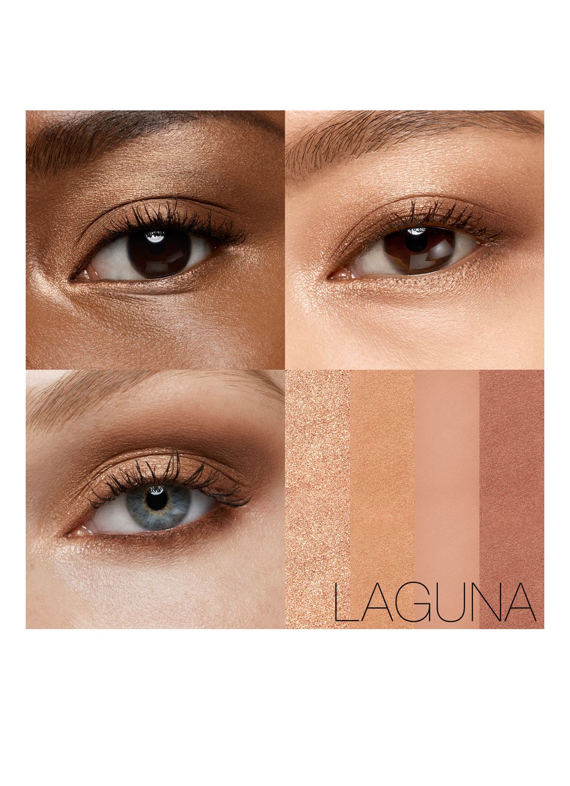 NARS Eyeshadow Quad - oogschaduw - detail 4 laguna