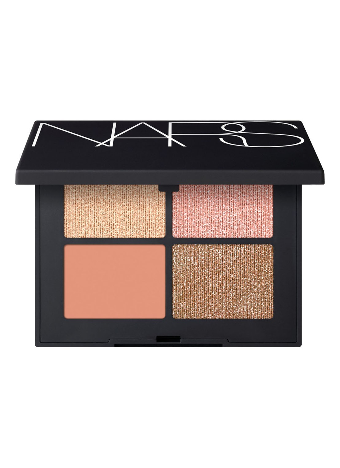 NARS Eyeshadow Quad - oogschaduw - voorkant orgasm 