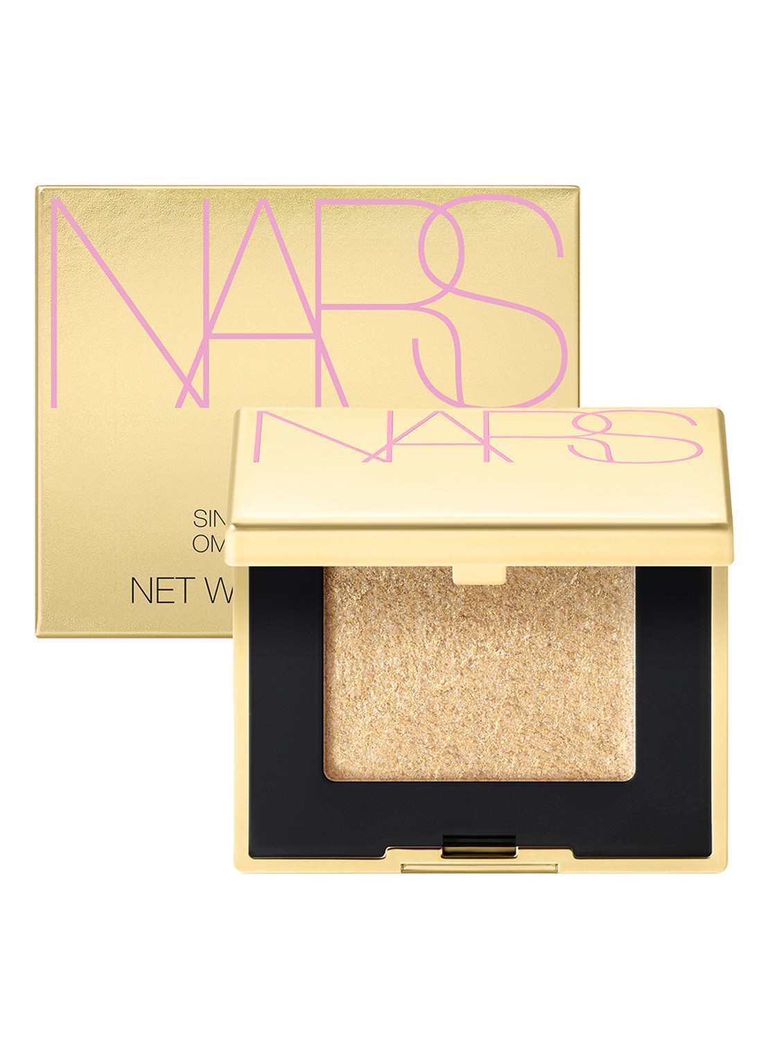 NARS Gold Rush Eyeshadow - Limited Edition oogschaduw - voorkant 2 gold rush