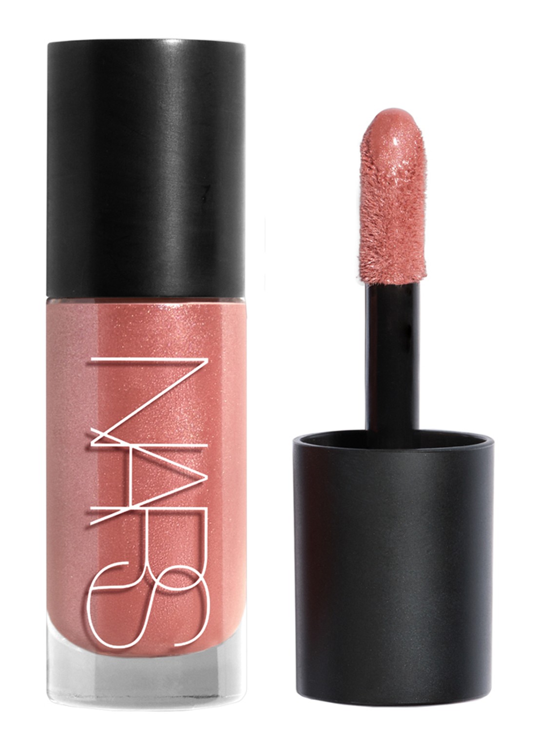 NARS Insatiable Liquid Blush - vloeibare blush - voorkant orgasm lust